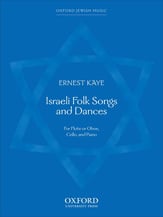 ISRAELI FOLK SONGS AND DANCE FL/CEL cover